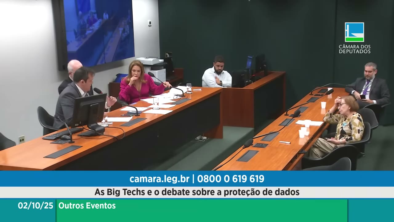 Vídeo do evento em 1:24:45