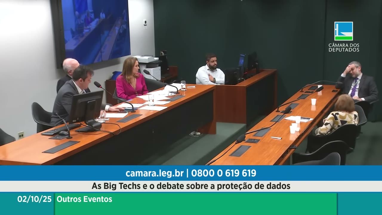 Vídeo do evento em 1:25:09