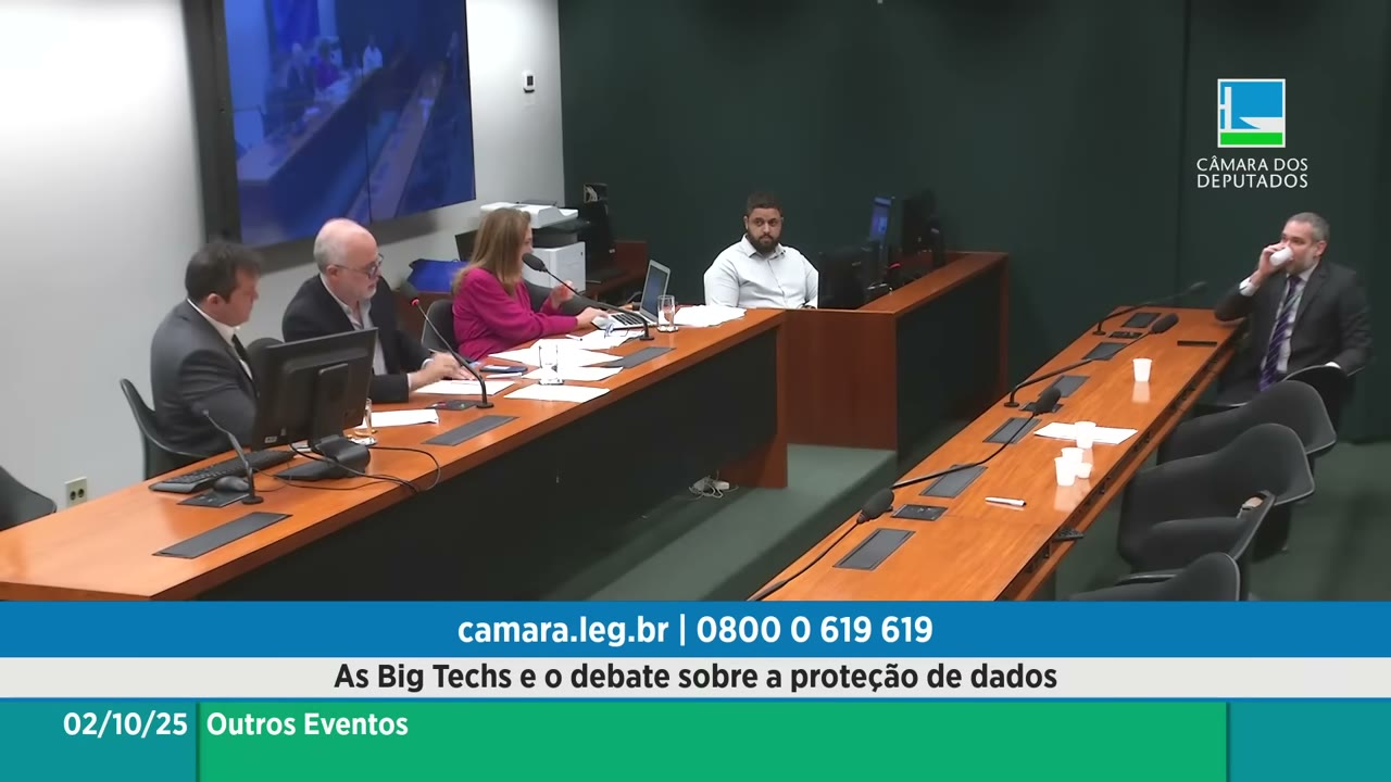 Vídeo do evento em 1:42:03
