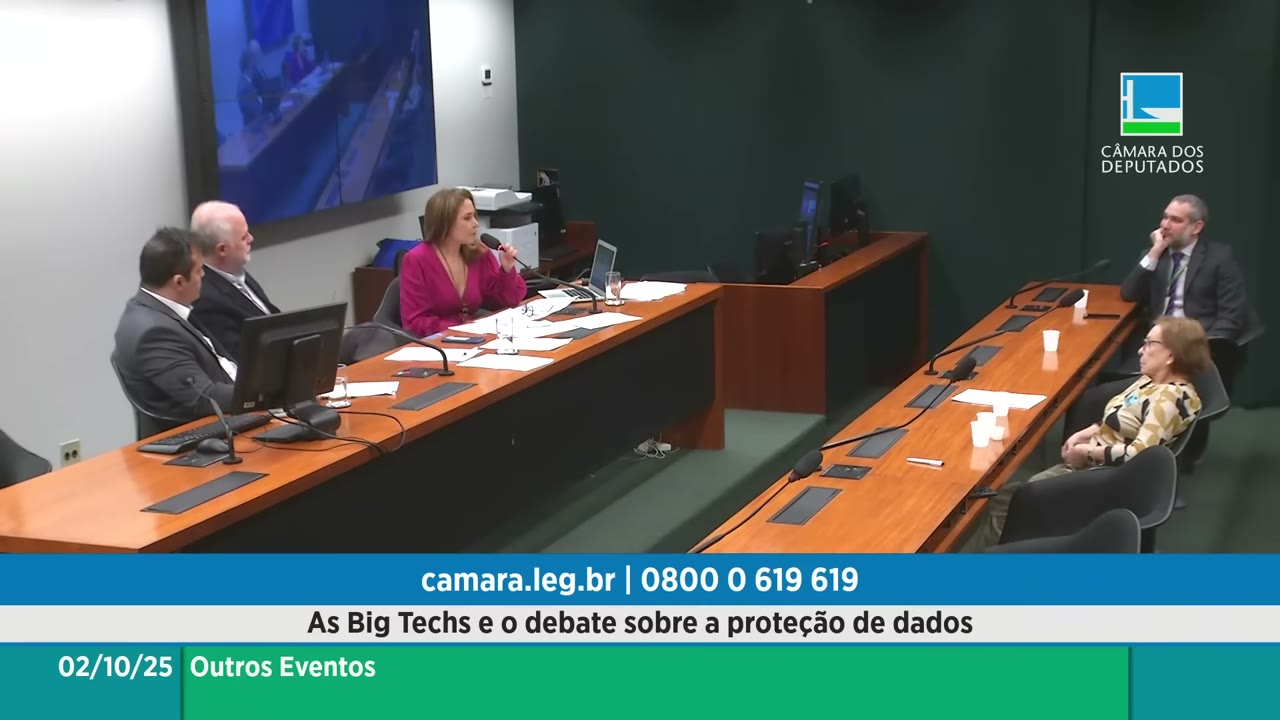 Vídeo do evento em 1:47:05