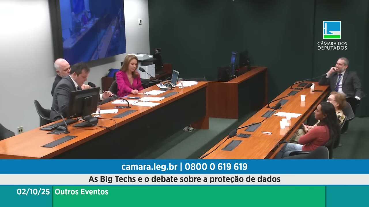 Vídeo do evento em 1:53:37