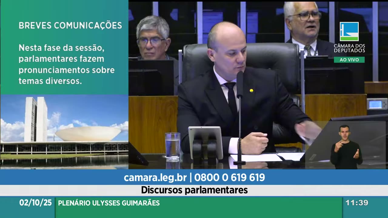 Vídeo do evento em 47:20