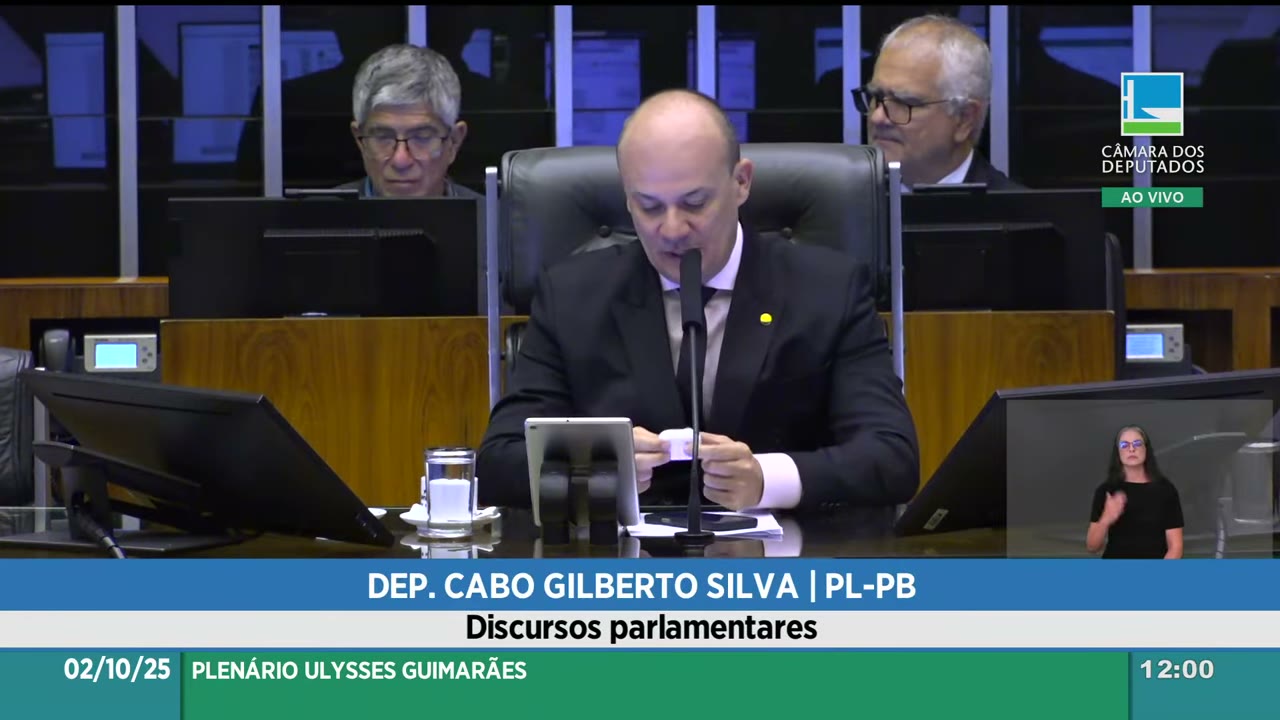 Vídeo do evento em 1:07:28