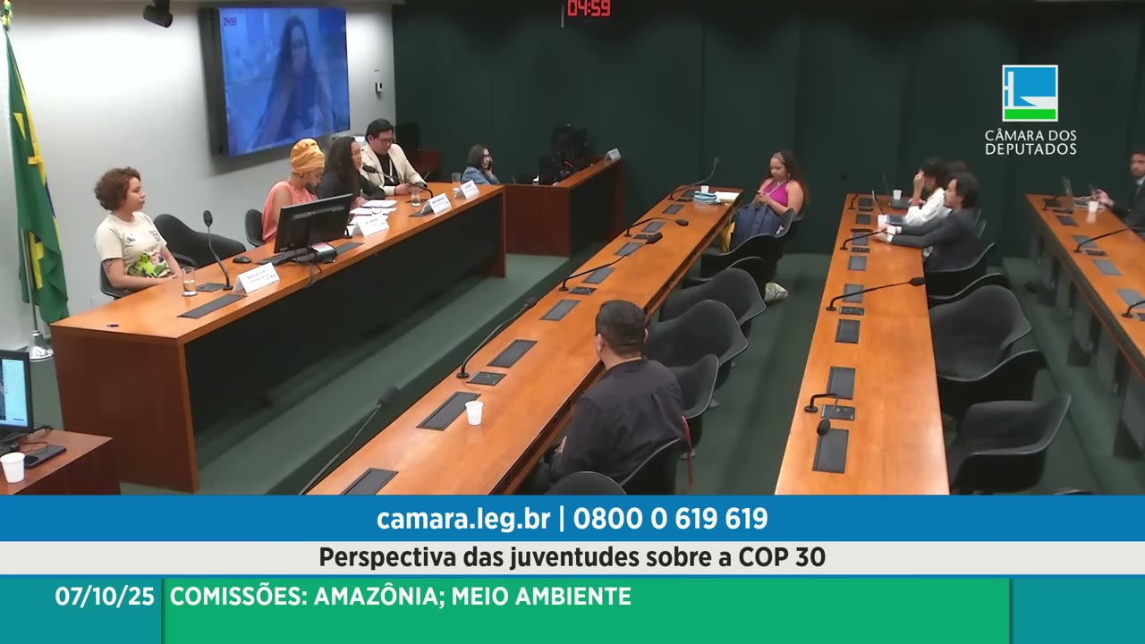 Vídeo do evento em 27:57