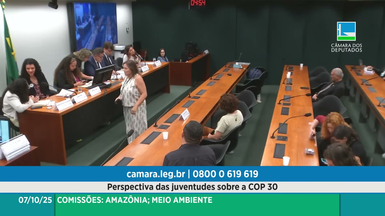 Vídeo do evento em 1:11:23