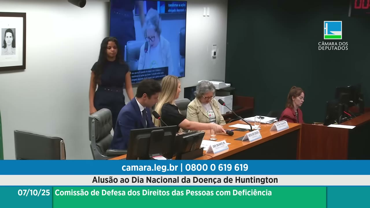 Vídeo do evento em 1:07:48
