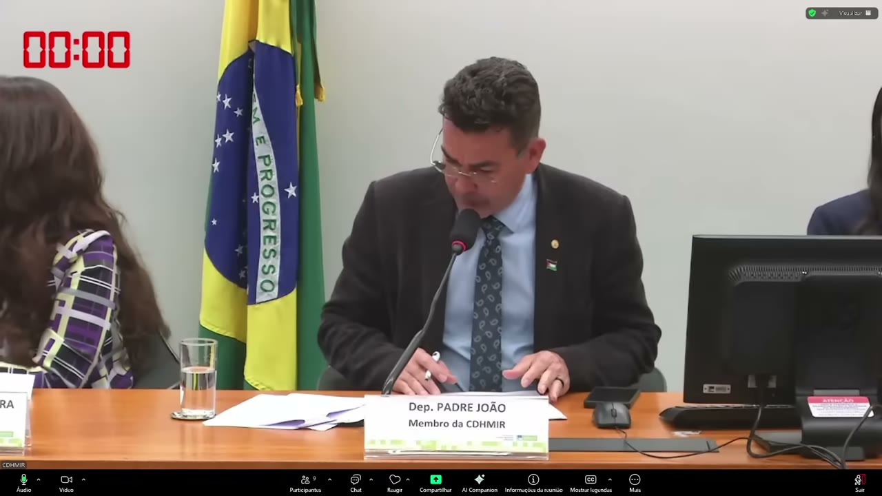 Vídeo do evento em 28:09