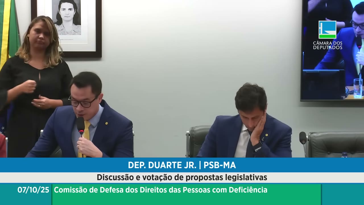 Vídeo do evento em 21:40