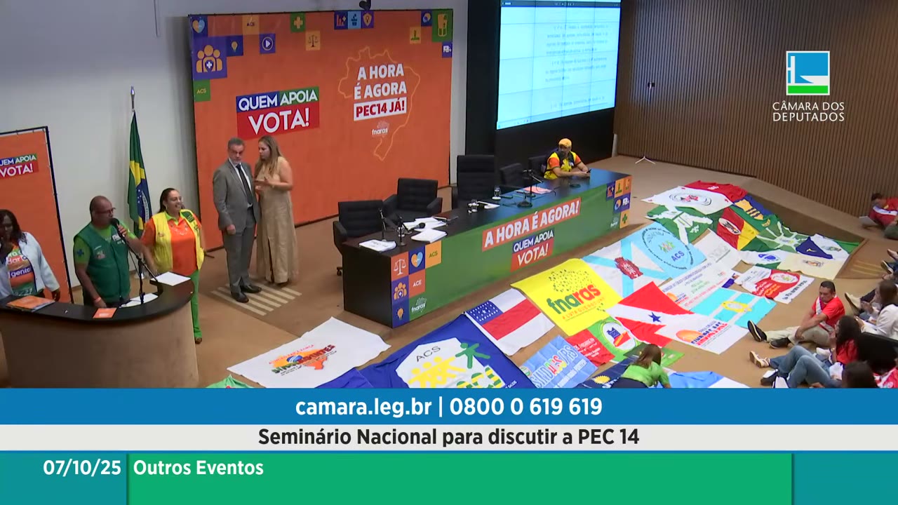 Vídeo do evento em 1:25:17
