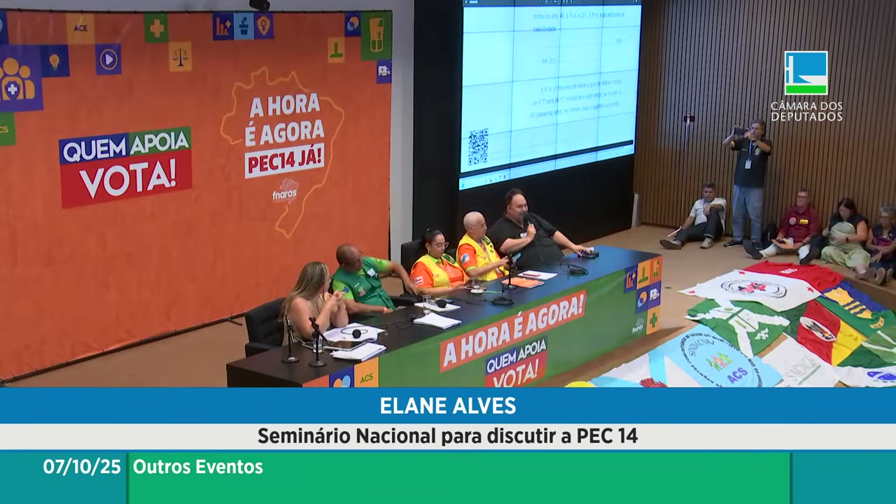 Vídeo do evento em 2:00:40