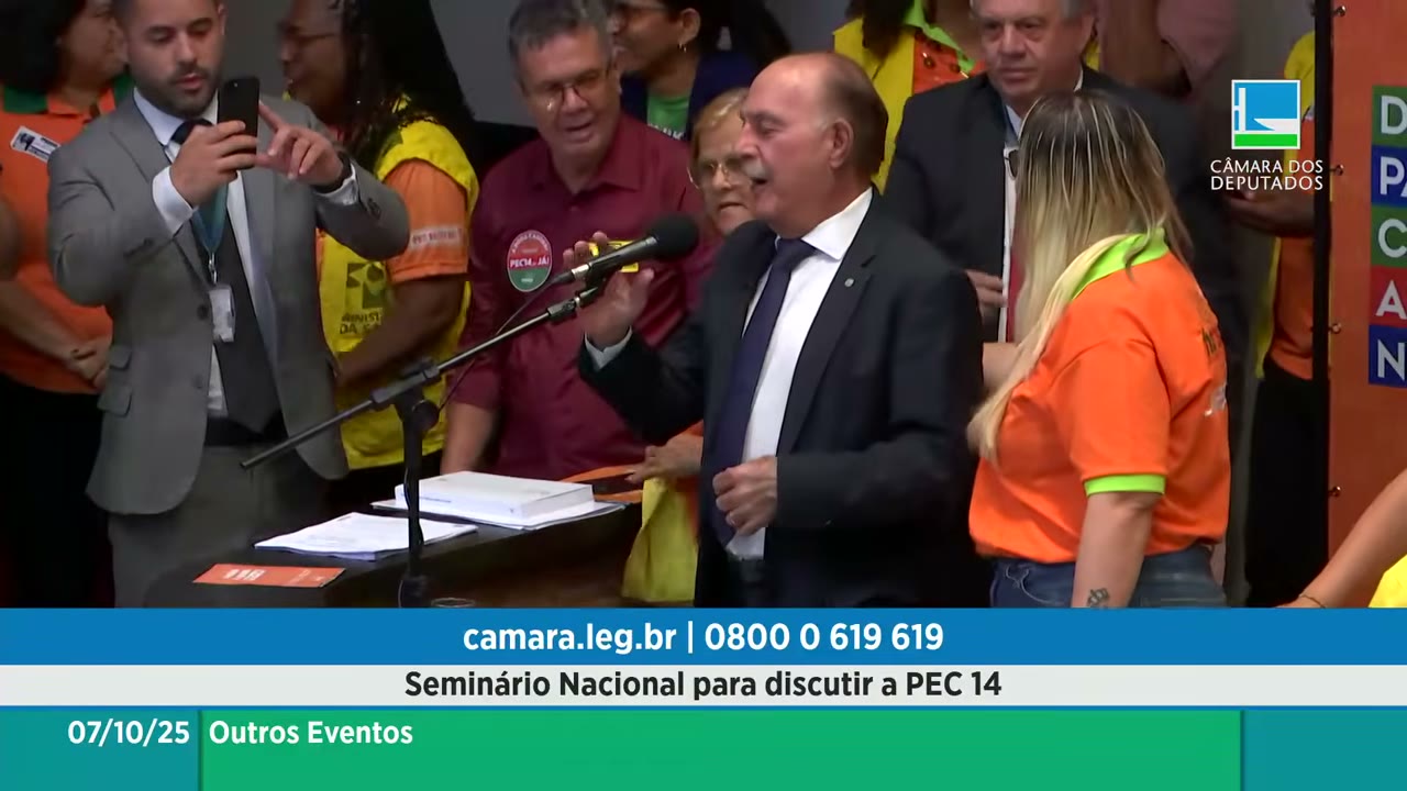 Vídeo do evento em 2:52:02
