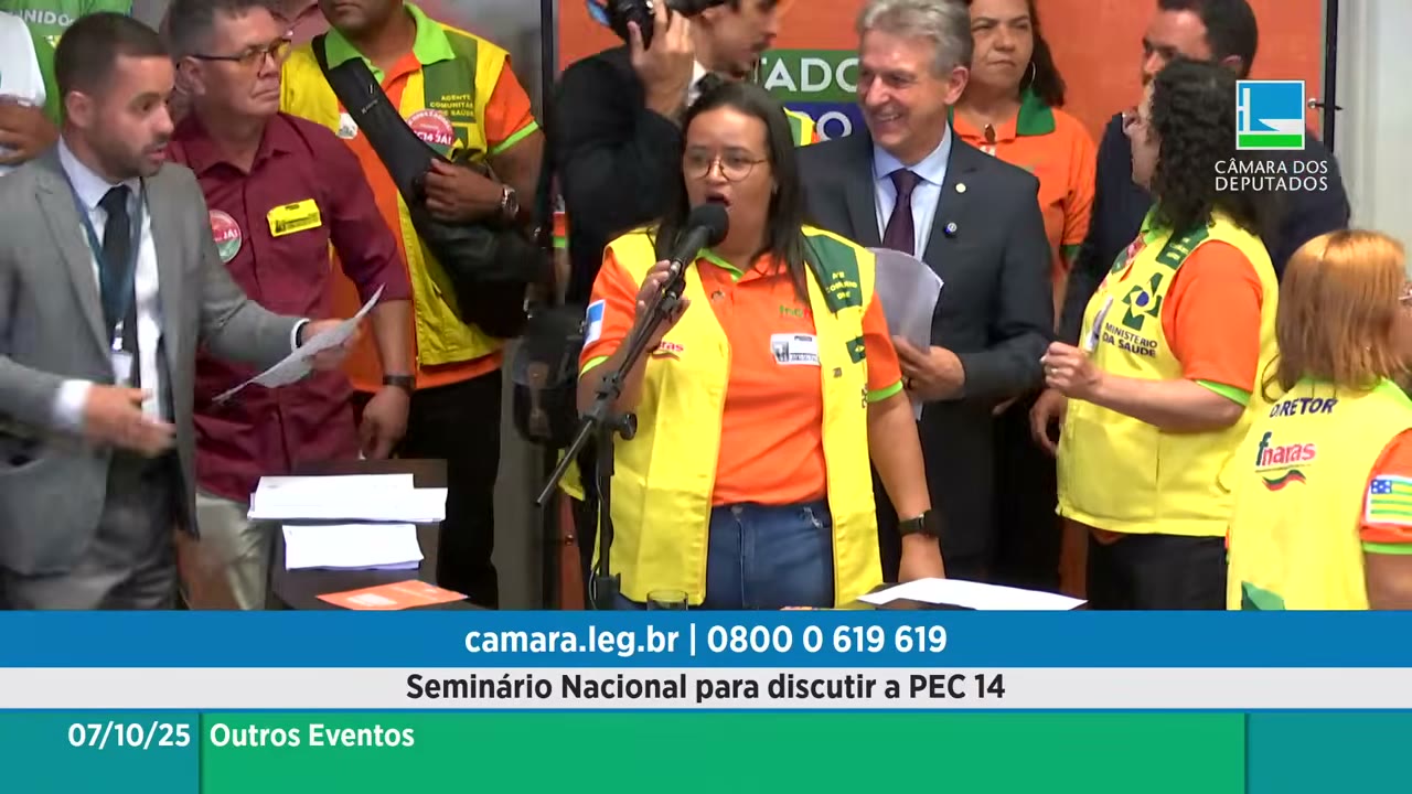 Vídeo do evento em 2:57:34