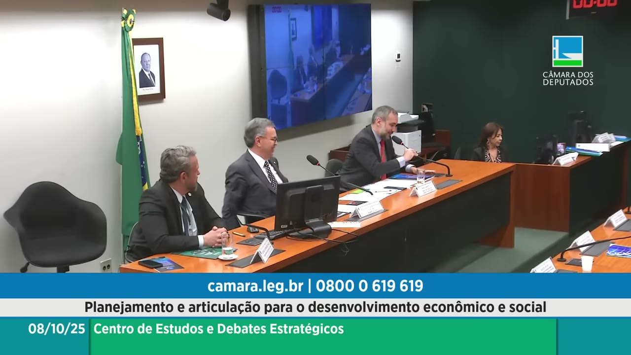 Vídeo do evento em 1:19:00