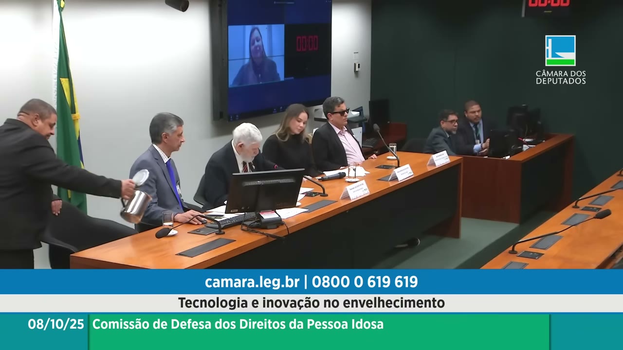 Vídeo do evento em 1:10:24