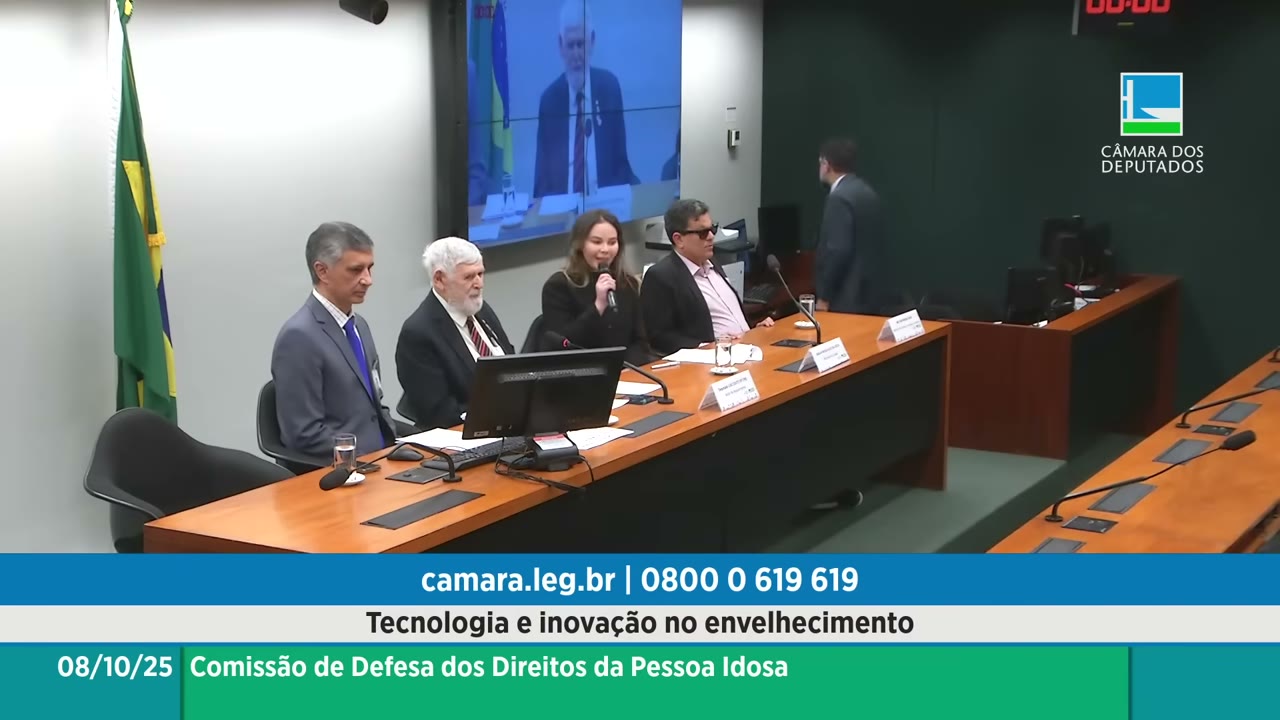 Vídeo do evento em 1:11:09