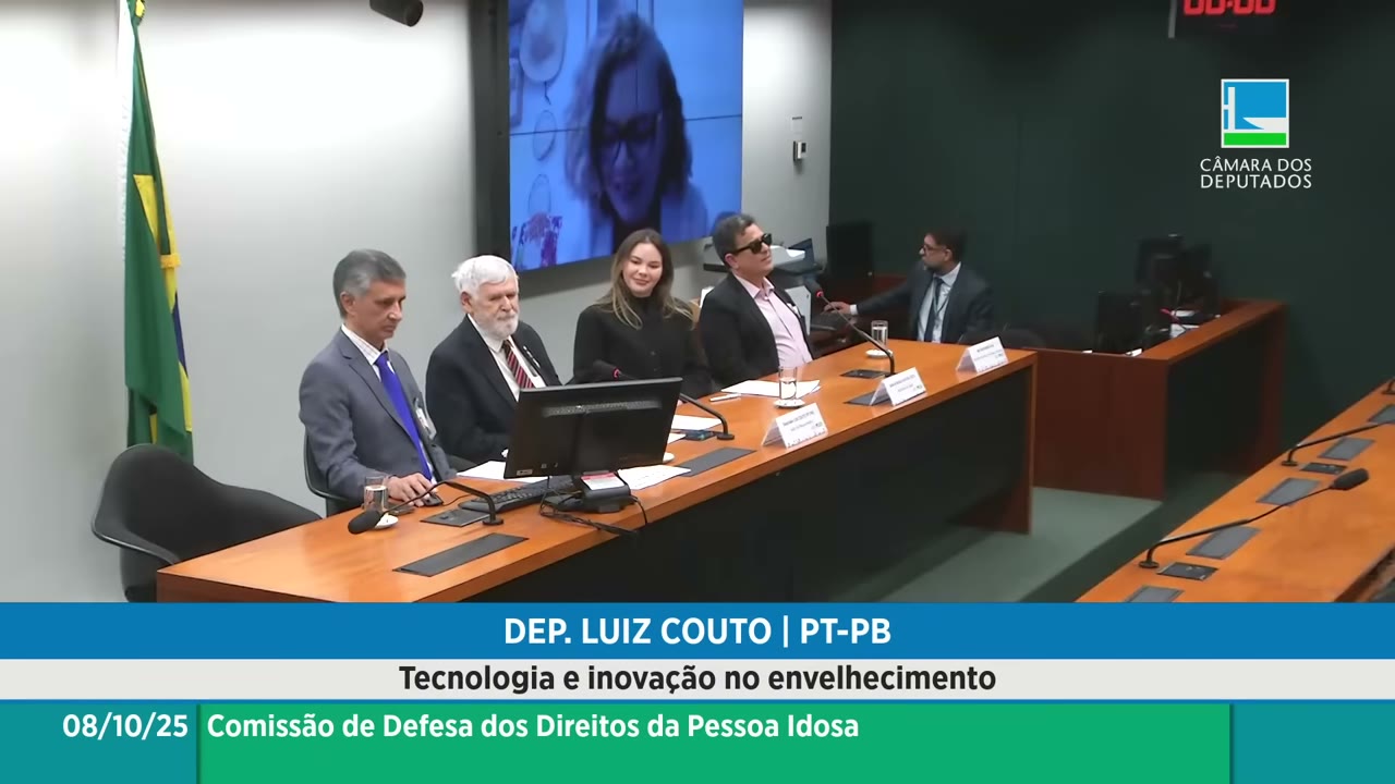 Vídeo do evento em 1:15:16