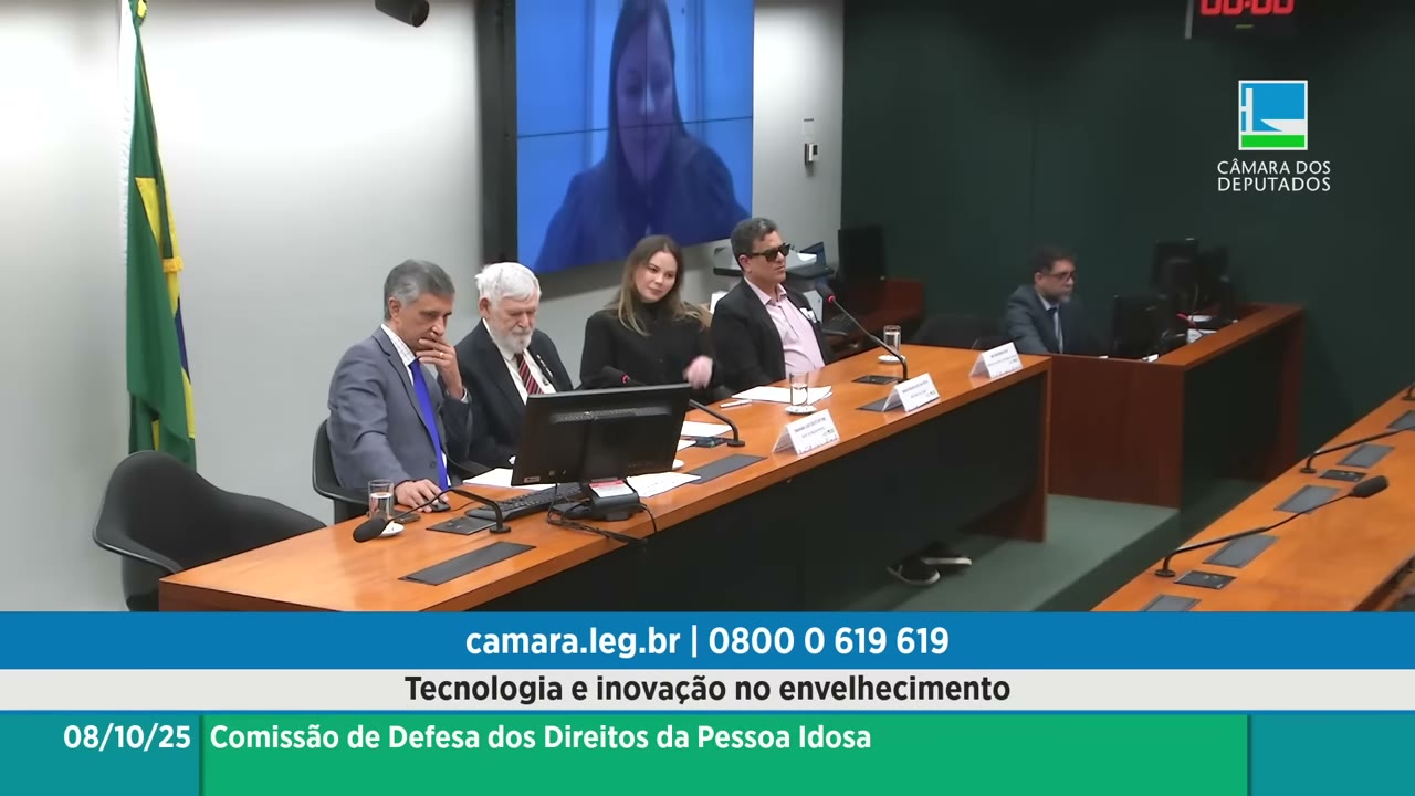 Vídeo do evento em 1:16:54