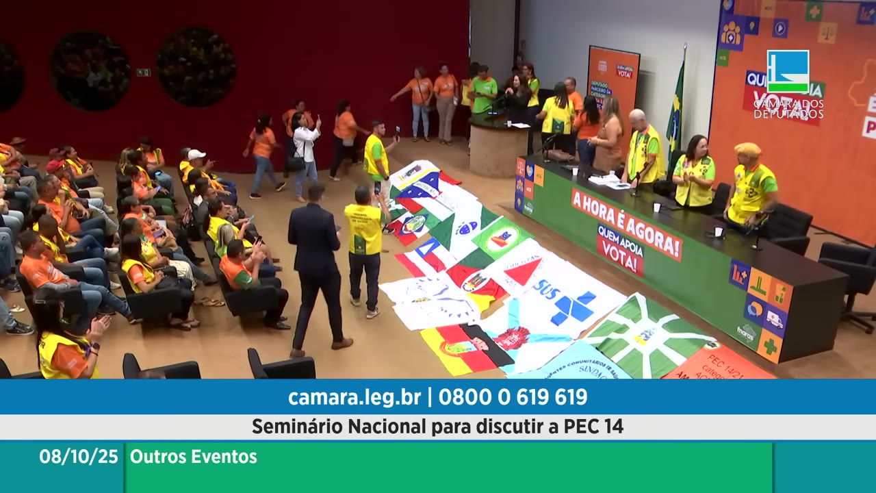 Vídeo do evento em 10:55