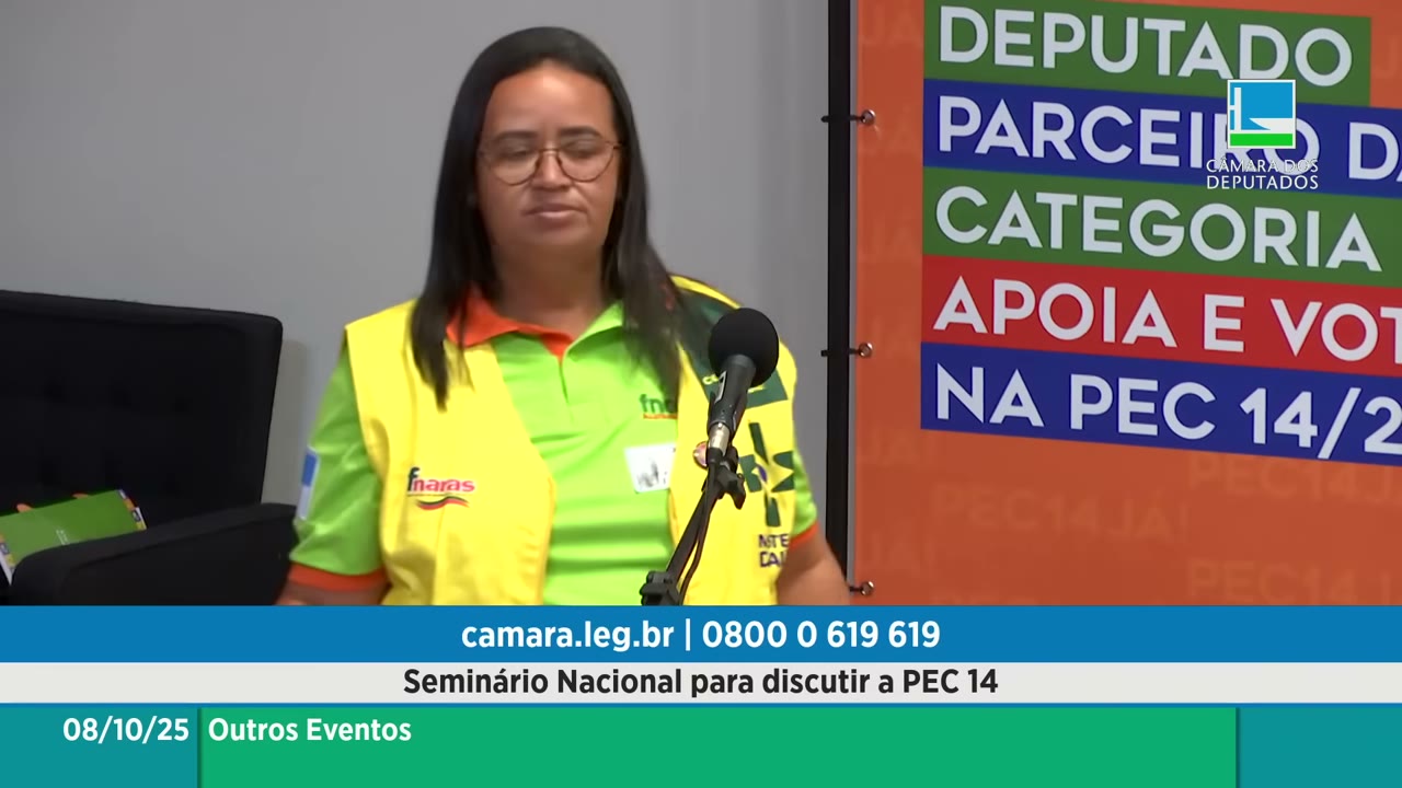 Vídeo do evento em 37:39