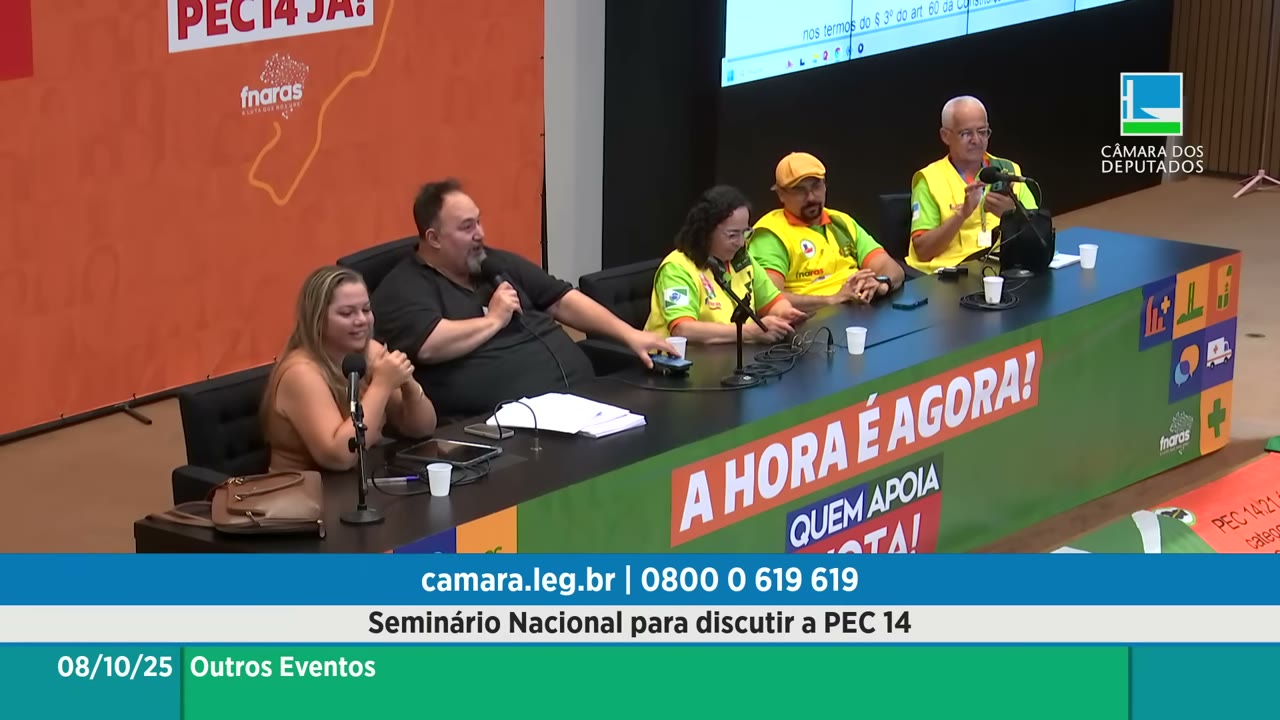 Vídeo do evento em 1:04:14