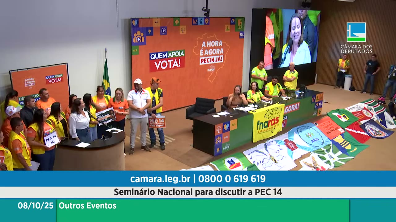 Vídeo do evento em 1:45:15