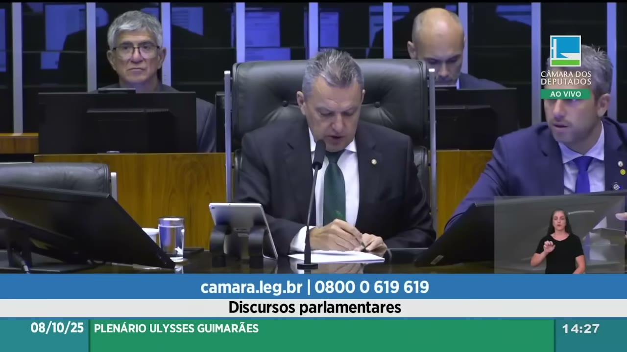 Vídeo do evento em 28:47