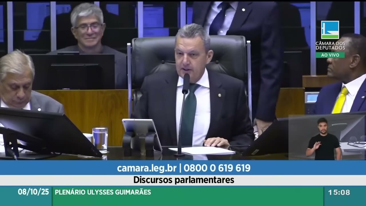 Vídeo do evento em 1:10:06