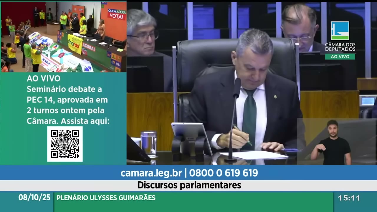 Vídeo do evento em 1:13:23