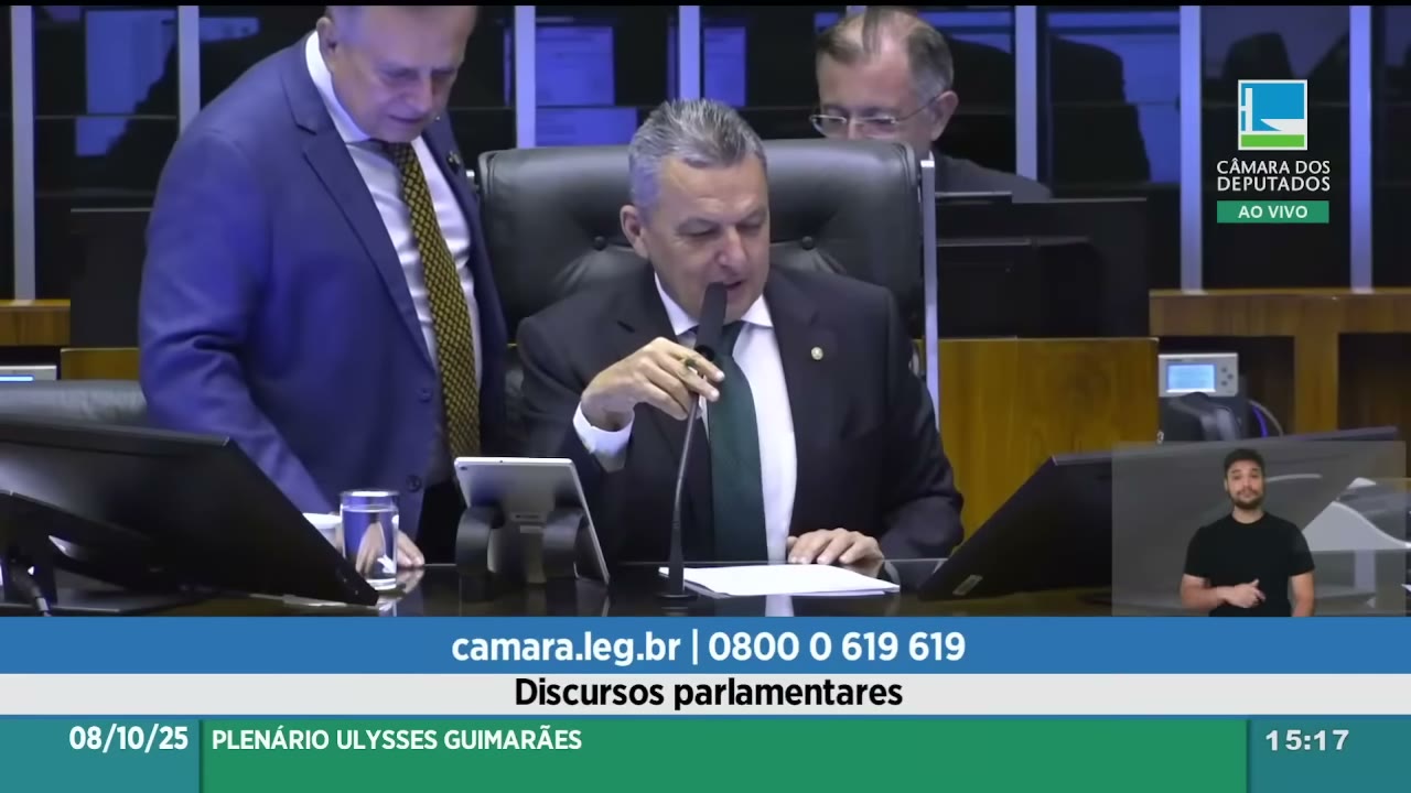 Vídeo do evento em 1:18:34