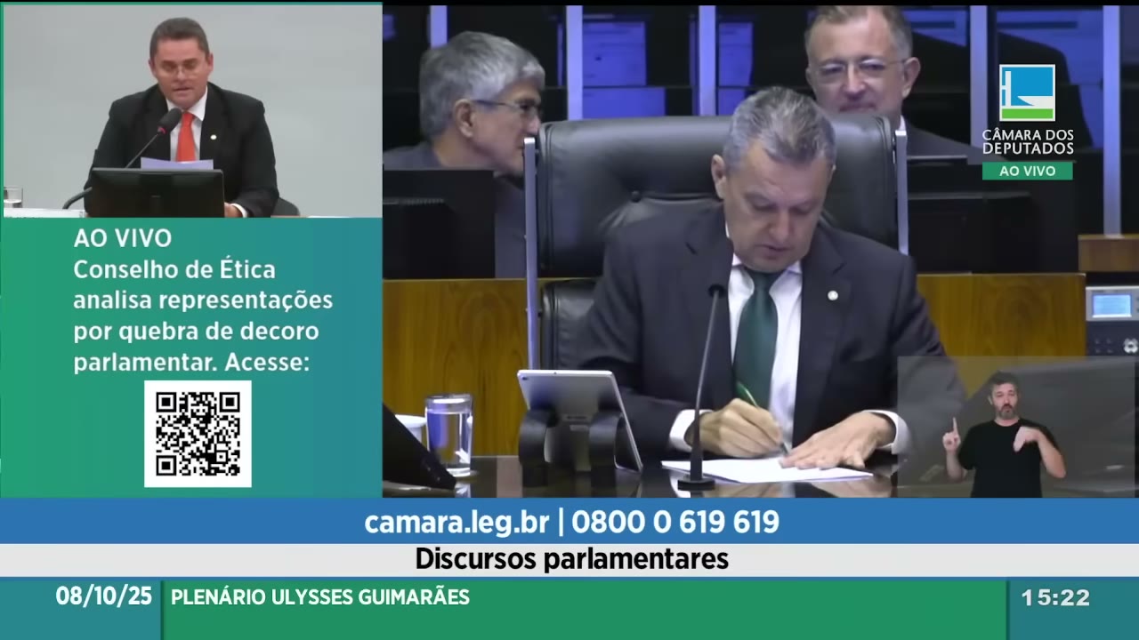 Vídeo do evento em 1:23:26