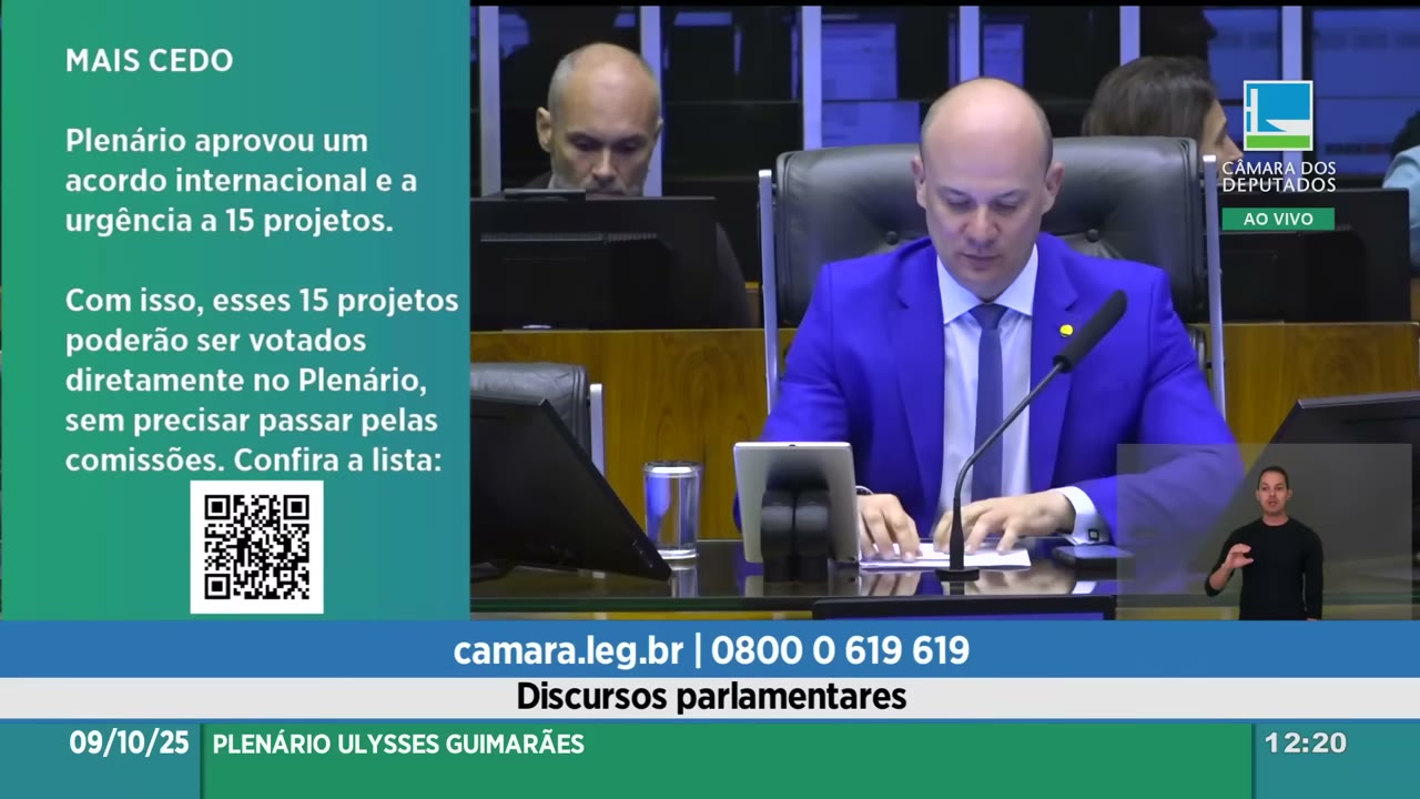 Vídeo do evento em 54:33