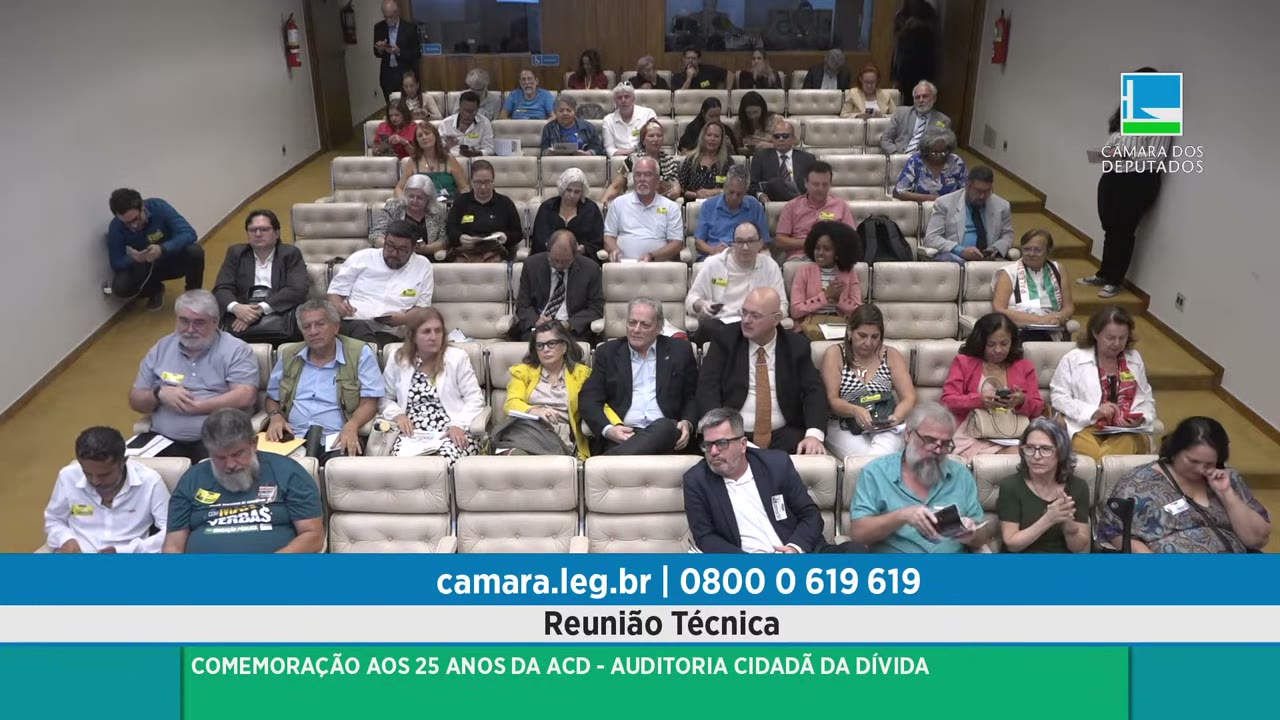 Vídeo do evento em 1:40:30