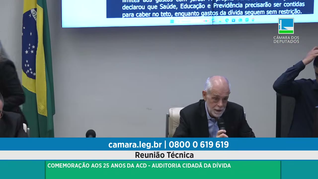 Vídeo do evento em 1:46:14