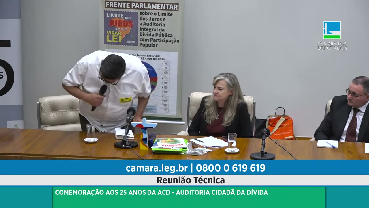 Vídeo do evento em 2:53:34