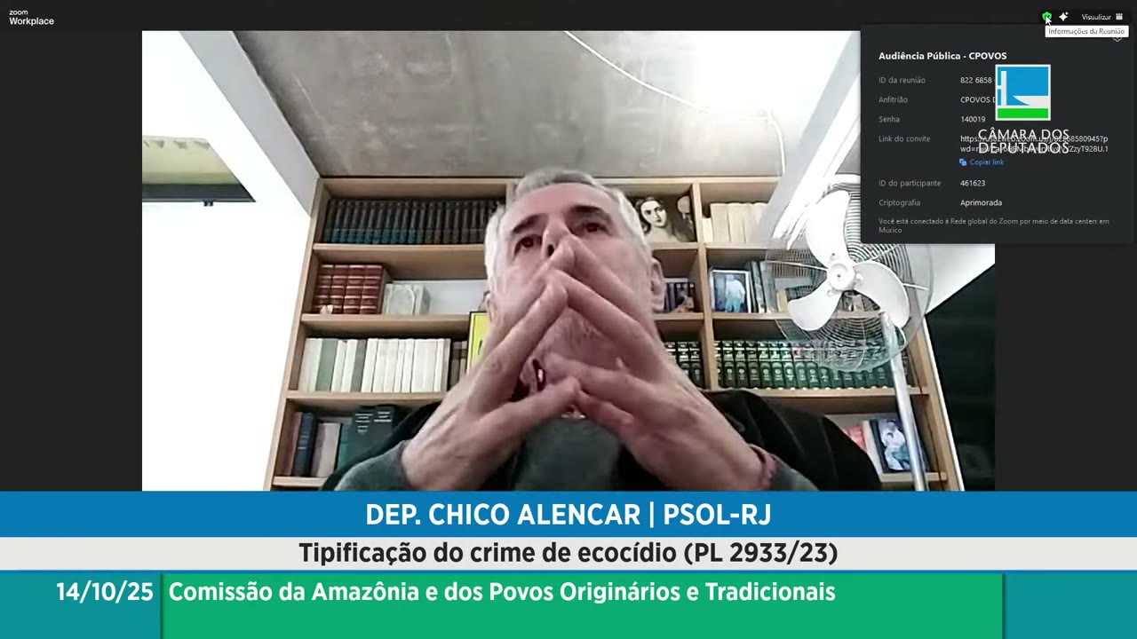 Vídeo do evento em 9:13