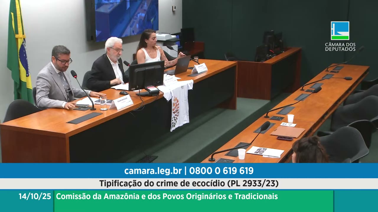 Vídeo do evento em 1:21:43