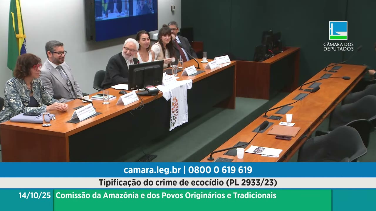 Vídeo do evento em 1:48:25