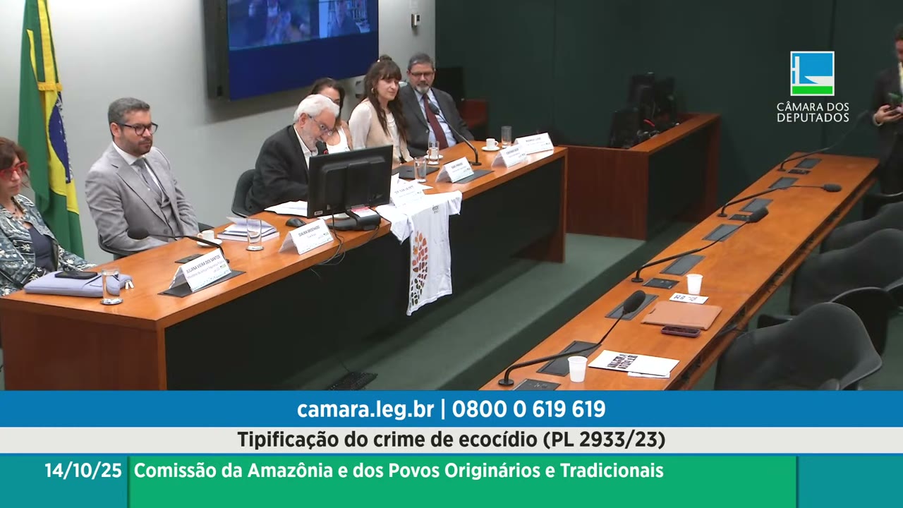 Vídeo do evento em 1:53:06