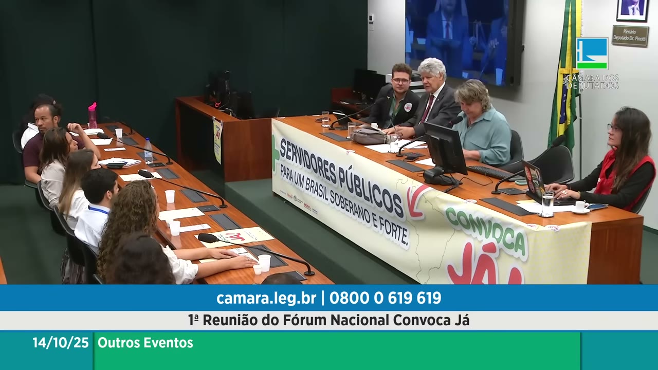 Vídeo do evento em 28:49