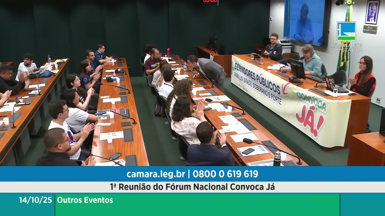 Vídeo do evento em 54:22