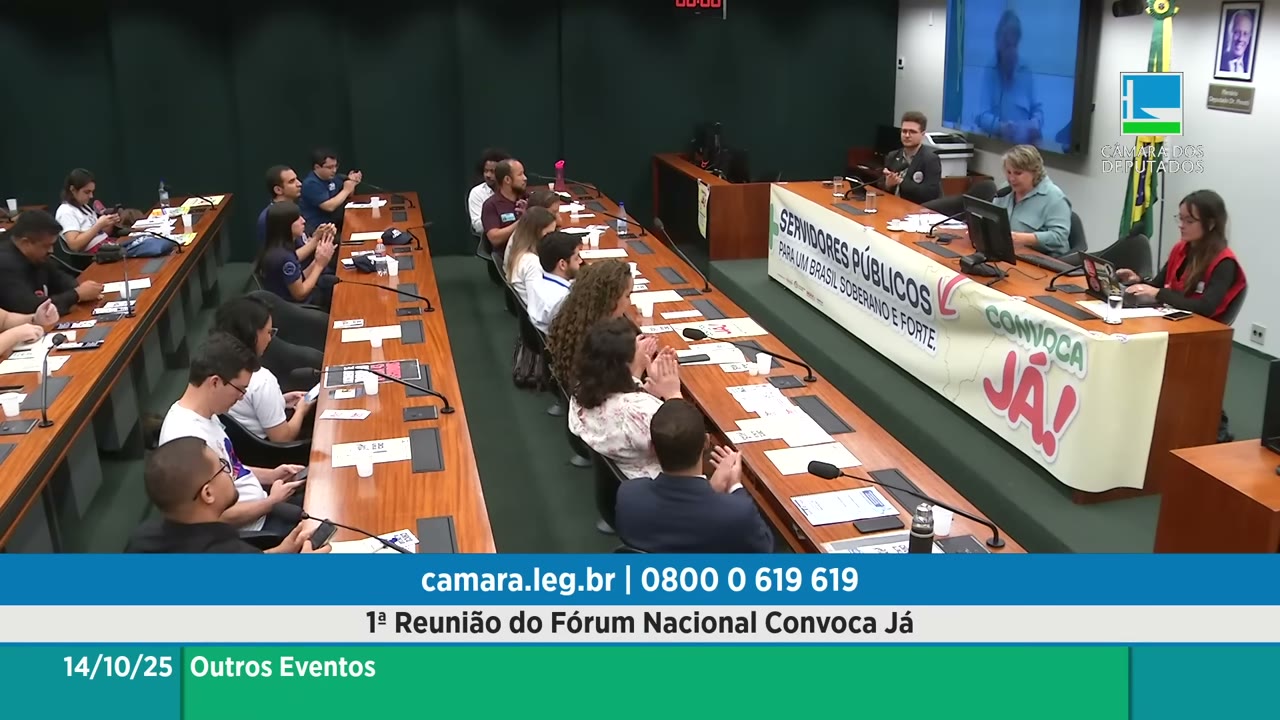 Vídeo do evento em 57:22