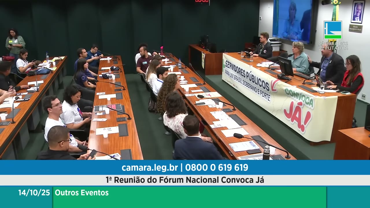 Vídeo do evento em 57:44