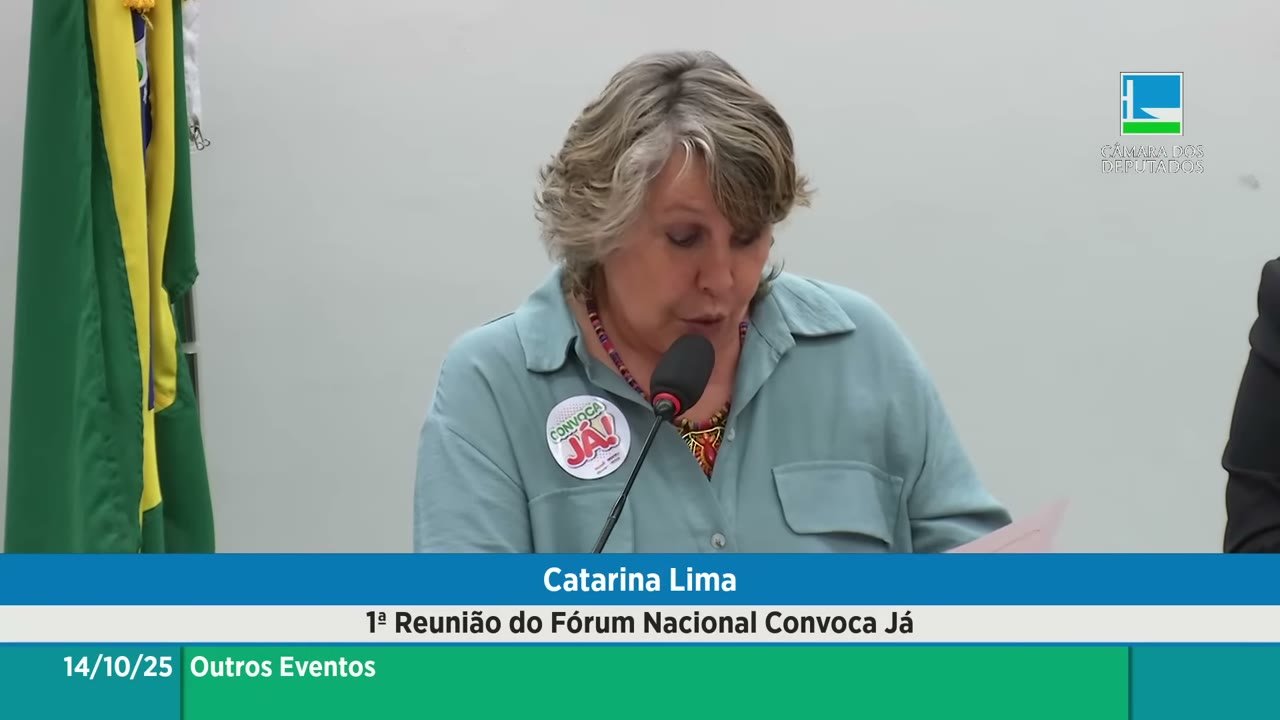 Vídeo do evento em 1:07:42