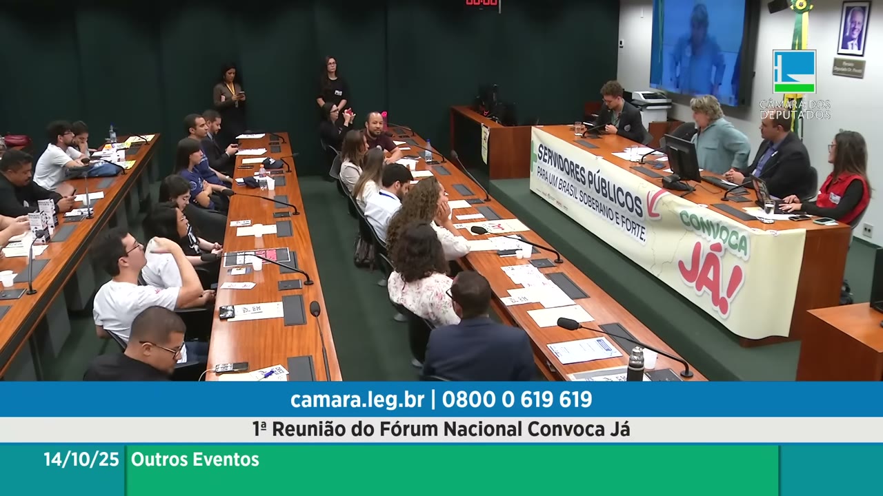 Vídeo do evento em 1:08:10
