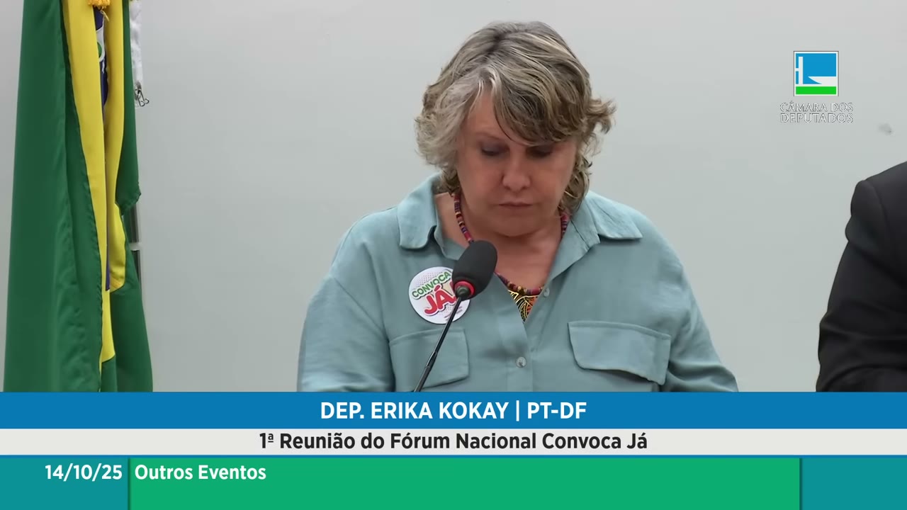 Vídeo do evento em 1:13:02