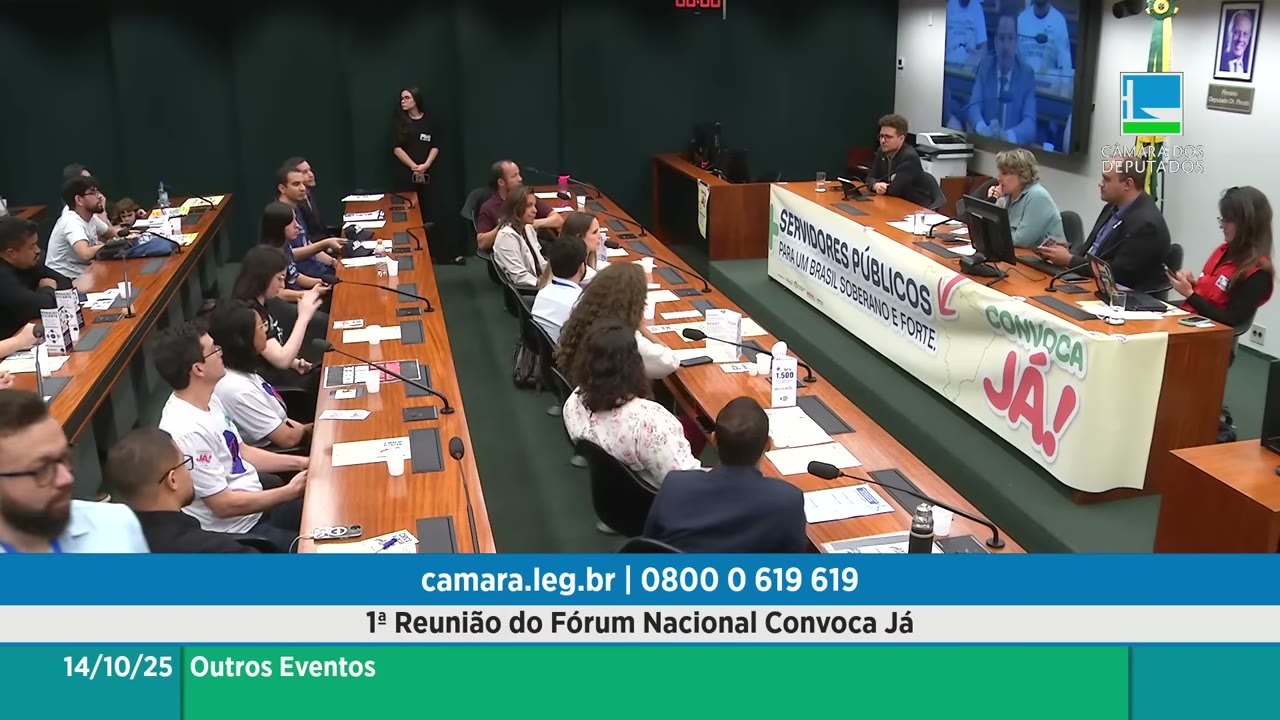 Vídeo do evento em 1:20:11