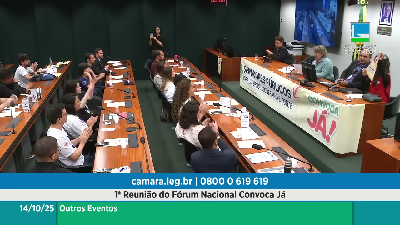 Vídeo do evento em 1:27:47