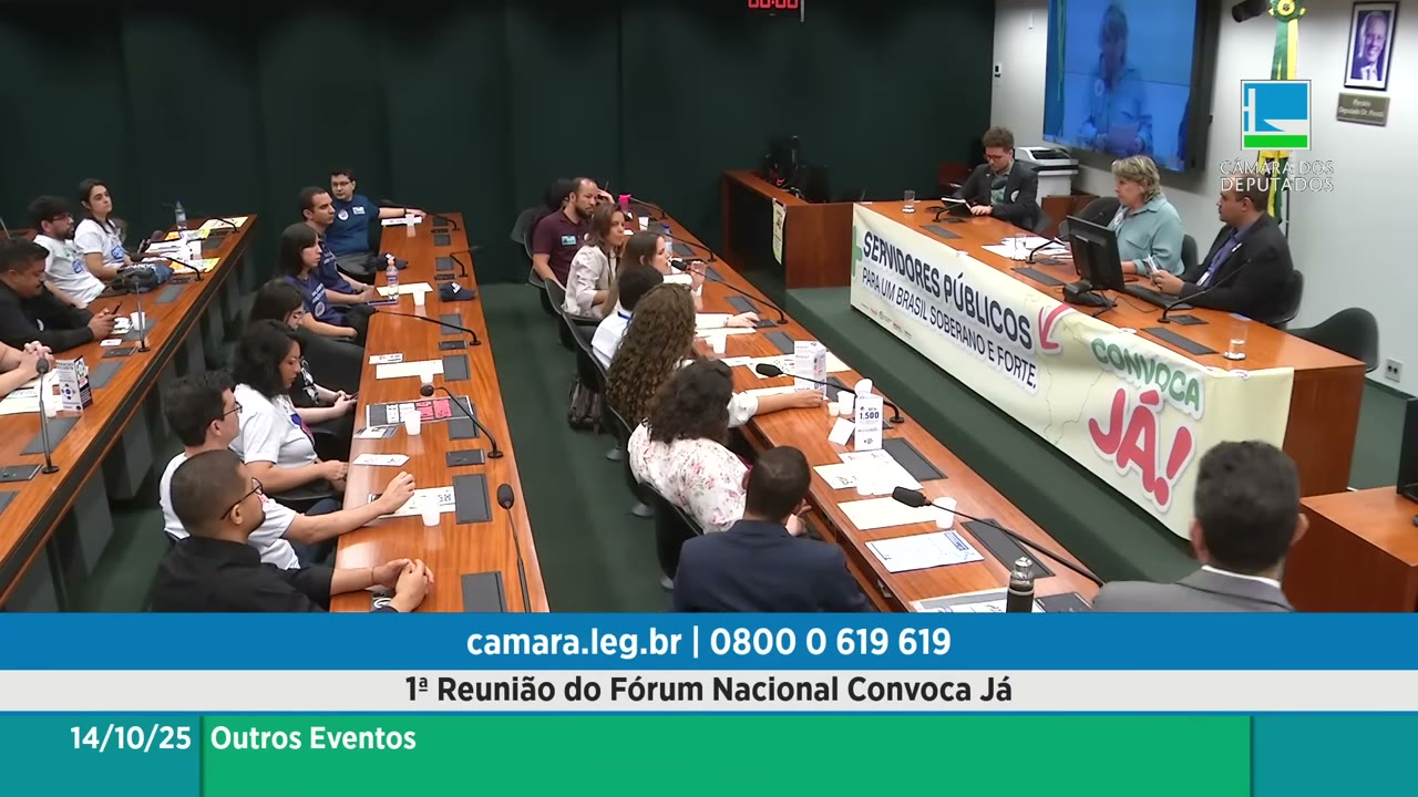 Vídeo do evento em 1:40:54