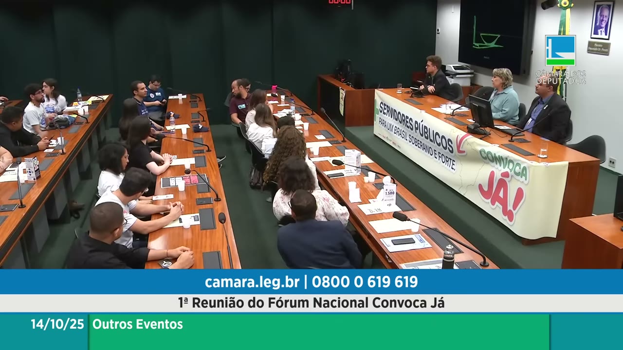 Vídeo do evento em 1:45:18