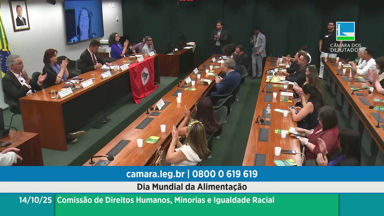 Vídeo do evento em 1:21:27